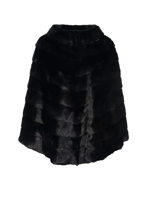 Mink fur coat SIMONETTA RAVIZZA | A10PONC301BLACK